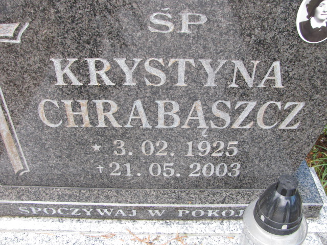 Krystyna Chrabąszcz 1925 Pielgrzymka - Grobonet - Wyszukiwarka osób pochowanych
